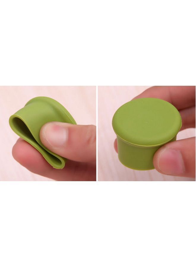 NIBEMINENT Red Wine Beer Beverage Bottle Cap Green 3.5x2.8x3.1cm  - Image 4