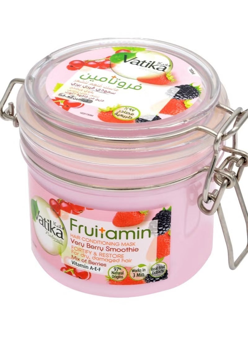 فاتيكا ناتشورالز قناع فاتيكا فروتامينز منعم للشعر بمزيج فاكهة التوت - Image 2