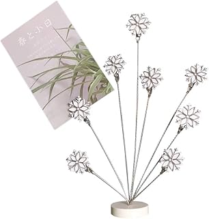 TFu TFu 8-Branch Family Tree Picture Frame Holder, Card Photo Clips Holder Desk Stand for Memo Paper Note Photo Christmas  - Image 1