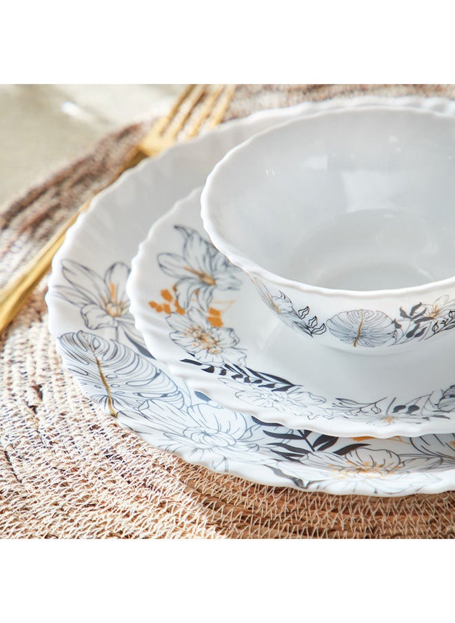 Home Box Atlanta Forest 12-Piece Opal Dinnerware Set 25 x 2 x 25 cm  - Image 3