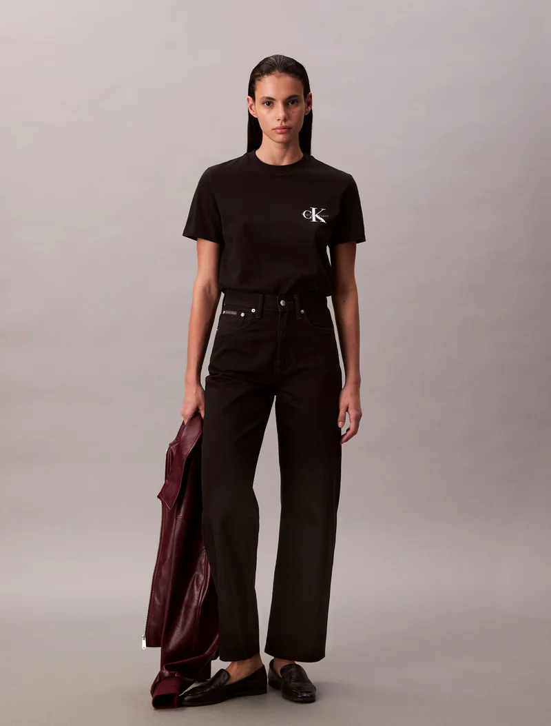 Calvin Klein Jeans 2 Pack Cotton Monogram T-Shirts