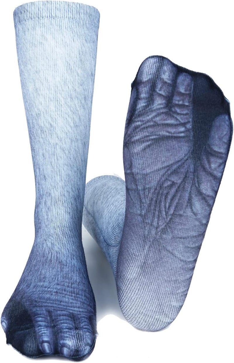 NDLBS Funny Christmas Gifts Novelty 3D Animal Paw Socks Stocking Stuffers for Adult Women Men Teens Gag White Elephant Gifts - Image 4