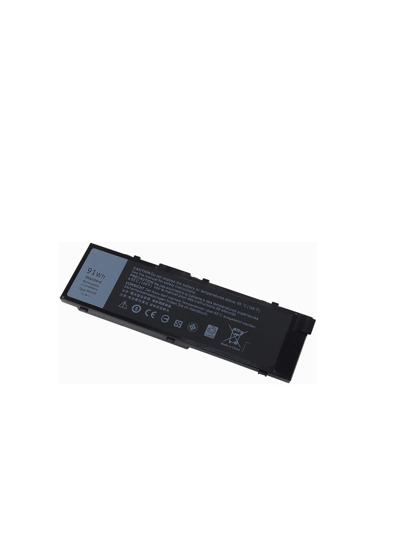 Terabyte MFKVP Battery For Dell Precision 15 7510 7520 17 7710 7720 M7510 M7710 91Wh - Image 1
