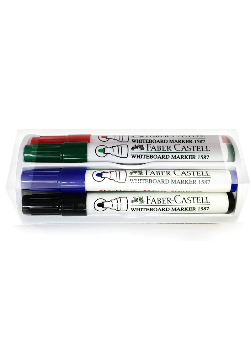 FABER-CASTELL White Board Marker With Duster Cleaner - Image 1