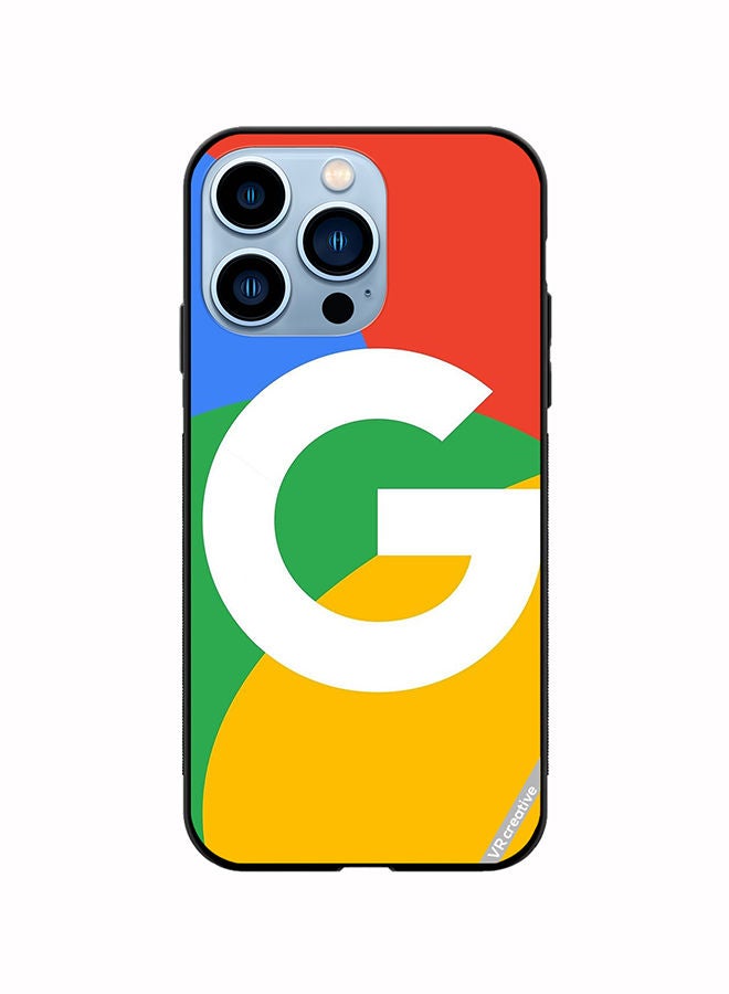 VR CREATIVE Protective Case Cover For Apple iPhone 14 Pro Google Logo Design Multicolour - Image 1