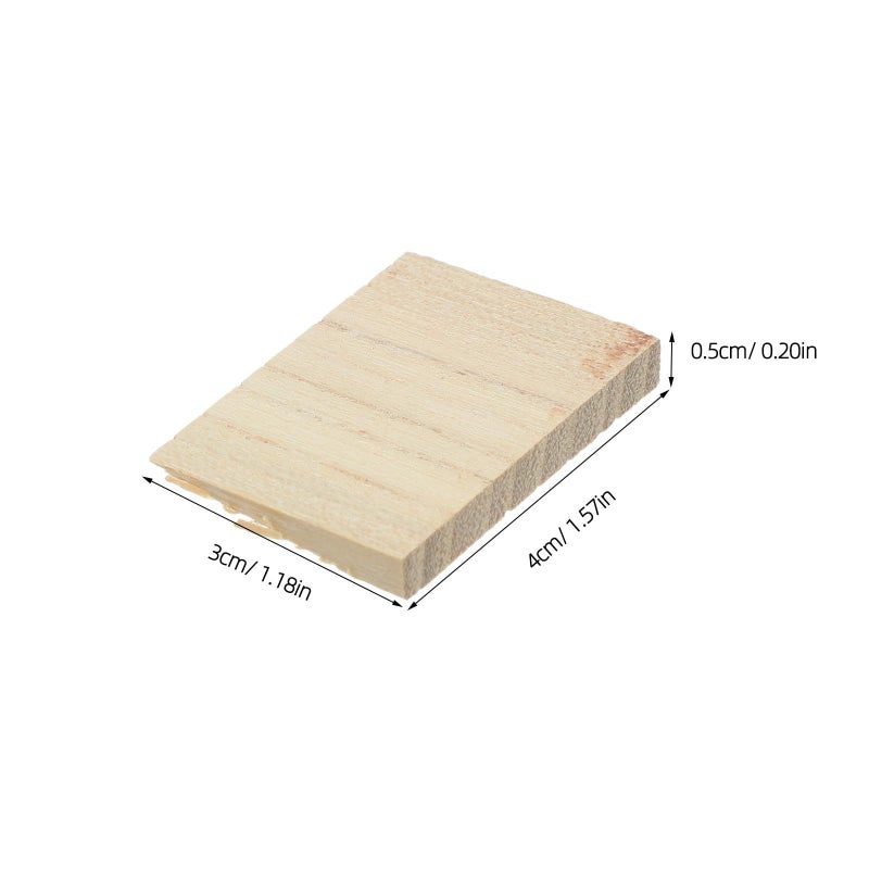 Wood Handle Wedges 10pcs 4X3X0 5CM For Splitting Axe Hammer Hoe Shim Tool Installation DIY Gardening - Image 3