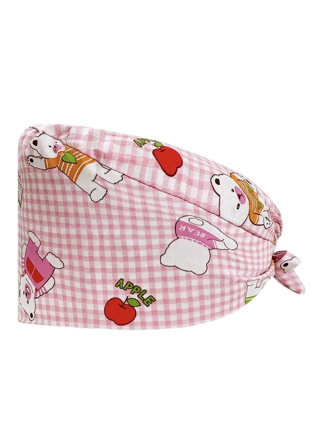 NIBEMINENT Adjustable Medical Scrubs Hats Lab Working Cap Surgicals Hat Nurse Dentist Nursing Accessories Scrub Caps Cook Head Over Hats