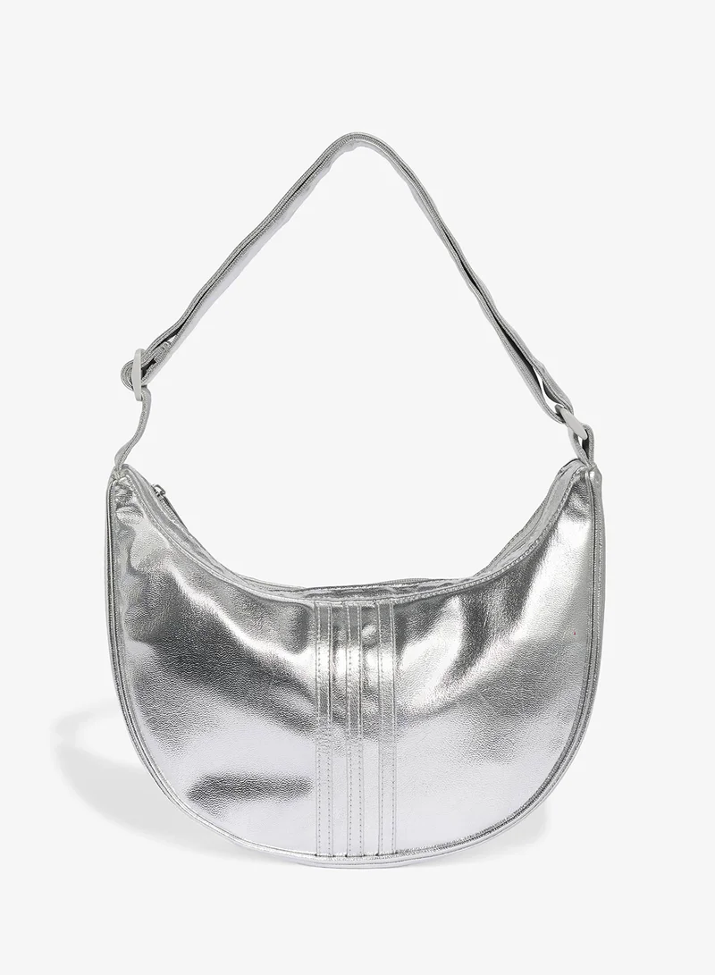 adidas Originals Adicolor Half Crescent Metallic Bag
