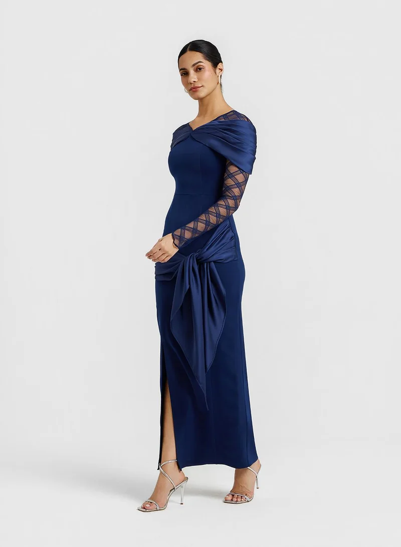 تشيس فستان زرقاء