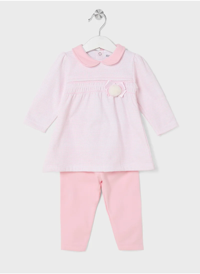 ريبلز مع نمشي Infants Girls 2Pcs Sets