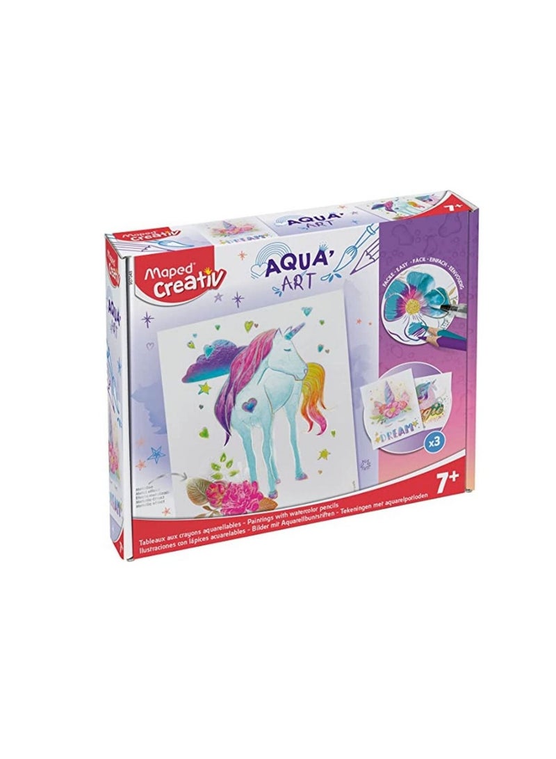 MAPED Creativ Aqua Art- Unicorns - Image 1