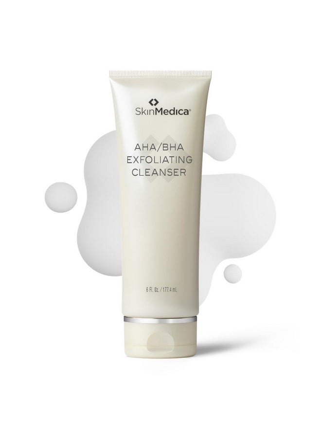 Skinmedica SkinMedica AHA/BHA Exfoliating Cleanser - Gently Scrub Away Dead Skin with Exfoliating Face Wash Cleanser, Improving the Appearance of Skin Tone and Texture, 6 Fl Oz  - Image 1