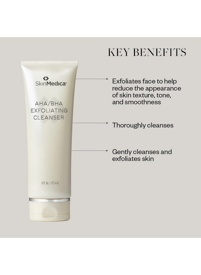 Skinmedica SkinMedica AHA/BHA Exfoliating Cleanser - Gently Scrub Away Dead Skin with Exfoliating Face Wash Cleanser, Improving the Appearance of Skin Tone and Texture, 6 Fl Oz  - Image 3