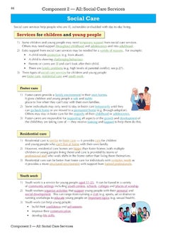 BTEC Tech Award in Health & Social Care: Revision Guide  - Image 2