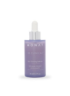 monat MONAT IR Clinical™ Hair Thinning Defense Serum - Hair Restoration Serum Packed with Natural Bioactive Ingredients - Hair Density Booster for Thicker Fuller Hair - Scalp Nourishing Serum  - Image 1