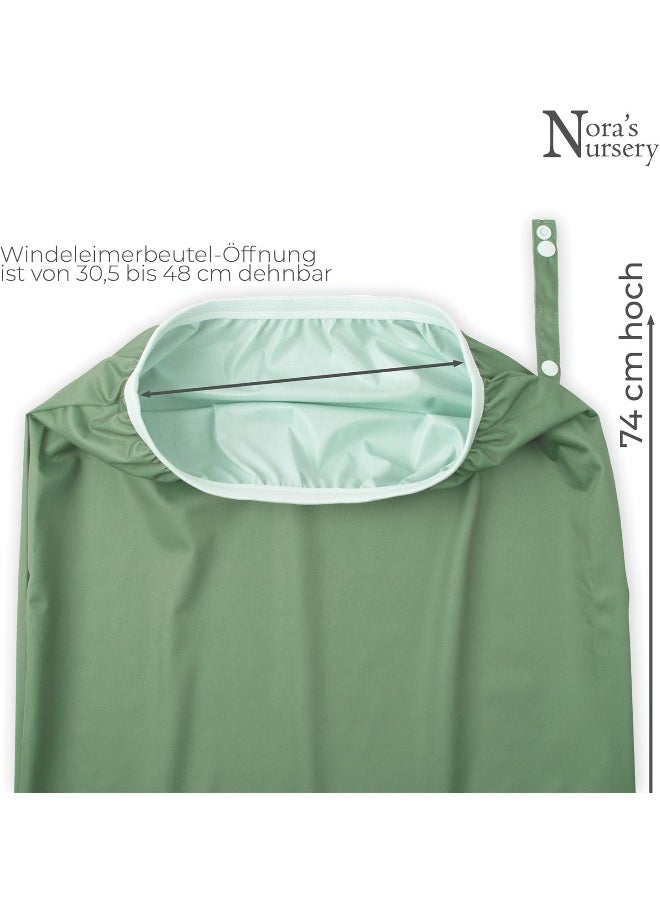 Nora's Nursery Nora's Nursery Pail Liner for Cloth Diapers - Reusable and Washable - Fits all Standard Diaper Pails, Garbage and Laundry bins  - Image 3