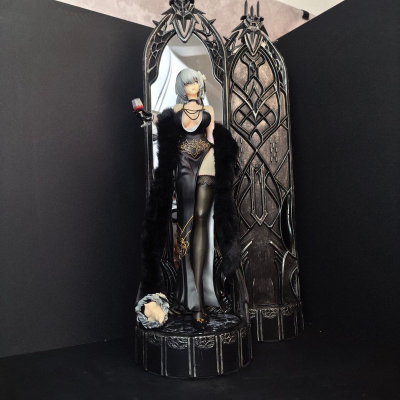 NieR:Automata 2B 63cm Figure Dual Head Sculpture Mirror Scene - Image 5