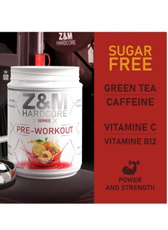 Z&M HARDCORE Z&M Pre-workout Fruit punch  - Image 3