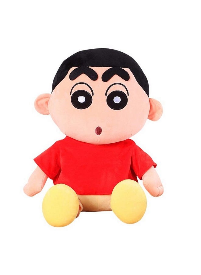 CLICK4DEAL - CLICK4DEAL Soft Toys Shinchan Soft Toys, Baby Toys, Soft Toys for Kids, Soft Toy, Soft Toy for Girls, Soft Toys for Baby Girl, Birthday Gift for Girls, Gift Items, (Shinchan 32 cm) - Image 1