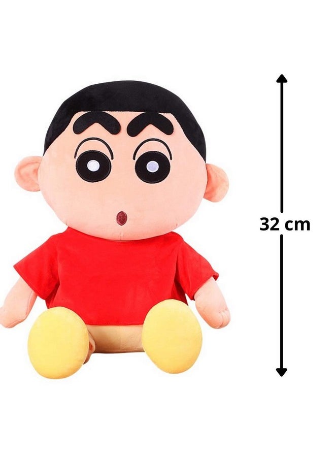 CLICK4DEAL - CLICK4DEAL Soft Toys Shinchan Soft Toys, Baby Toys, Soft Toys for Kids, Soft Toy, Soft Toy for Girls, Soft Toys for Baby Girl, Birthday Gift for Girls, Gift Items, (Shinchan 32 cm) - Image 1