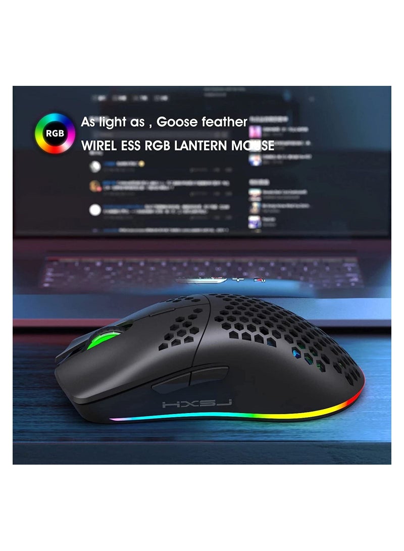 DIRECT 2 U HXSJ 87 keys wireless luminous keyboard set luminous gaming mouse office game keyboard spot - Image 3