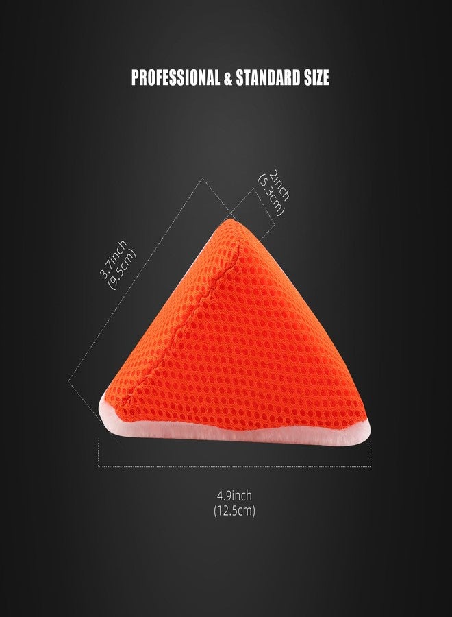 SPTA Car Interior Scrubbing Sponge, 10 Pack Triangle Car Wash Sponges, Wedge Scrubber for Scrubbing Leather, Rubber and Plastic - Image 2