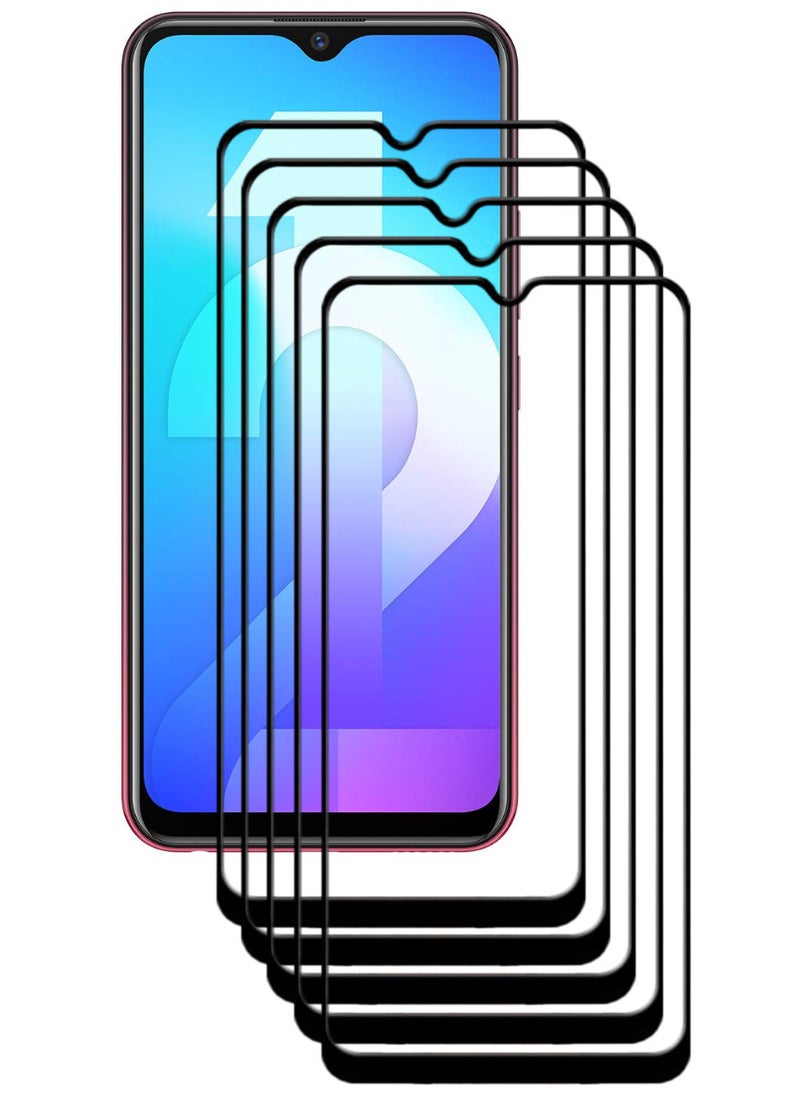 ACLIX 5 Pieces Antistatic ESD Dustproof Premium Quality High Definition Tempered Glass Screen Protector Designed For vivo Y12 - Image 1