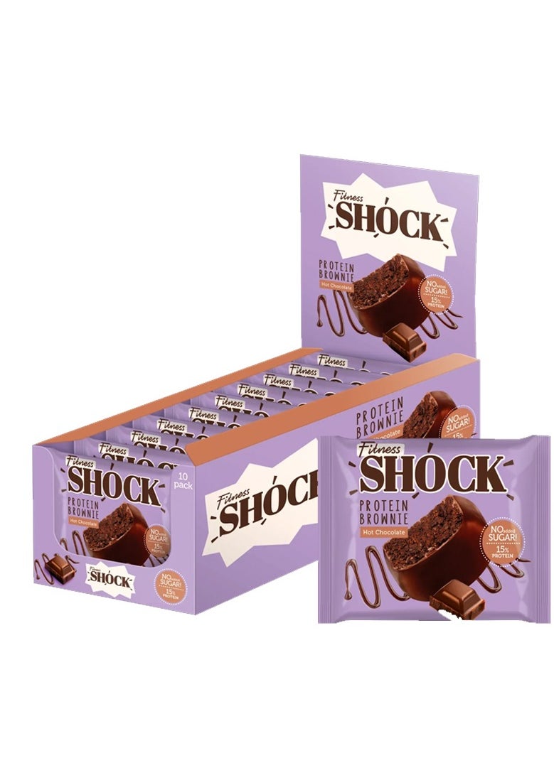 Fitness Shock Protein Brownie  Hot Chocolate 500g - pzsku/ZD34803A9FF5BFDFA097DZ/45/_/1698582474/59fe8abf-a3ae-410b-b8e5-109b0877e82a