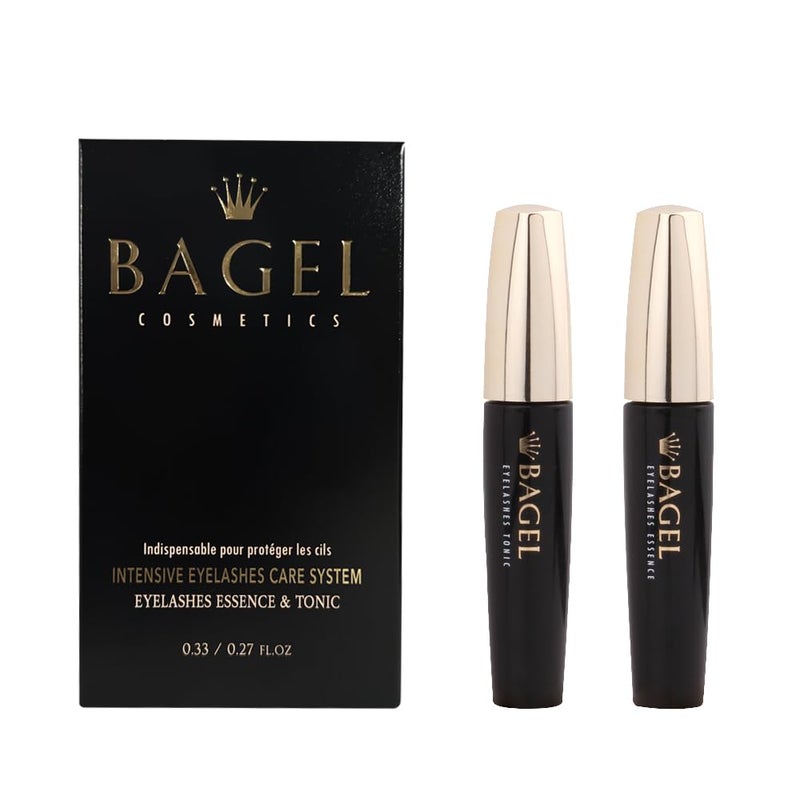 BAGEL Korean Premium Eyelash Growth Serum Tonic 8ml Essence 10ml Set - Image 1
