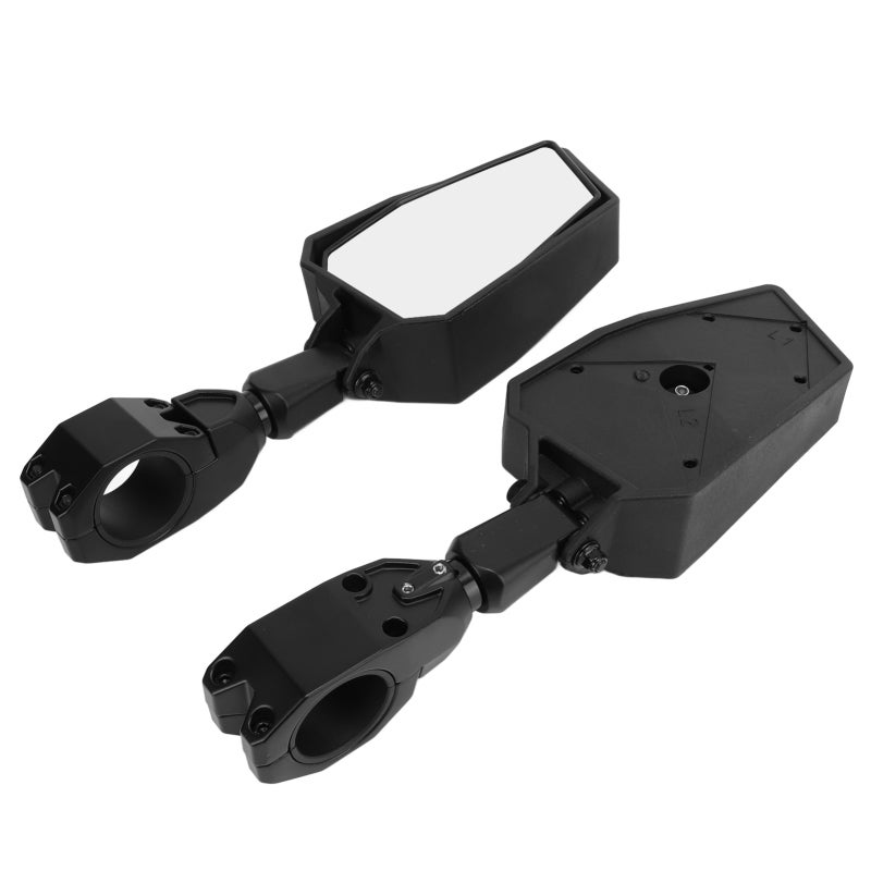 مرآة الرؤية الخلفية لمركبة UTV متوافقة مع قضيب الالتفاف مقاس 1.75 بوصة لبولاريس RZR 800 900 1000 XP - قابلة للانفصال مع إمكانية الضبط بزاوية 180 درجة وهيكل ABS عالي المقاومة للصدمات للاستخدام القانوني على الطرق - Image 3