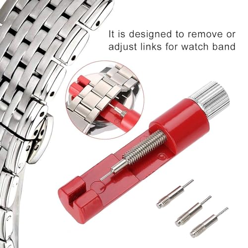 BIRDLINE Watch Link Removal Tool Watch Strap Tool Professional Adjuster Remover Repair Tool Kit All-metal Strap Link Remover Tool With 3 Size Pins. - Image 2