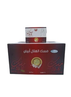 الهلال زيت عطري مسك الهلال ابيض 6غم 24 قطعة  - Image 1