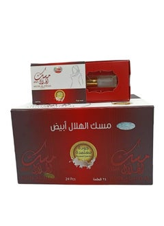 الهلال زيت عطري مسك الهلال ابيض 6غم 24 قطعة  - Image 2