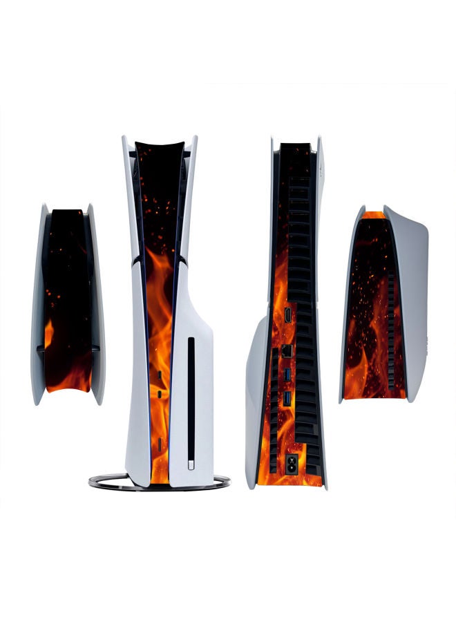 Loquat Applicable To PS5 SLIM CD-Rom Version Sticker Digital Version PS5SLIM Cartoon Frosted Film Without Glue-Color:P5SCBQB-0046 - Image 3