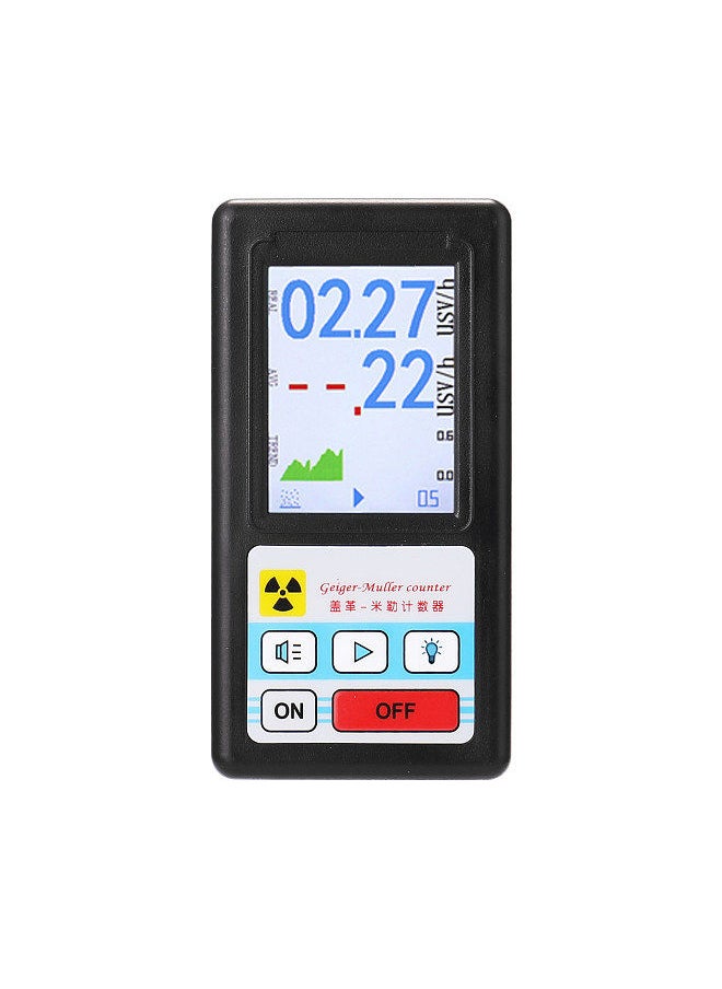 Generic - Nuclear Radiation Detector Geiger Counter Portable Radioactive Detection Meter Radio Active Dosimeter  X-ray Beta Gamma Detector - Image 1