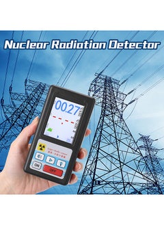 Nuclear Radiation Detector Geiger Counter Portable Radioactive Detection Meter Radio Active Dosimeter  X-ray Beta Gamma Detector