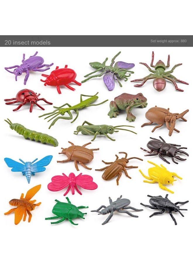NIBEMINENT Realistic Mini Insect Model Set