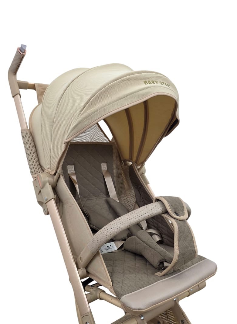 بيبي ستار عربية قابلة للطي للأطفال – دعم مثالي من الولادة حتى 36 شهرًا - Image 5