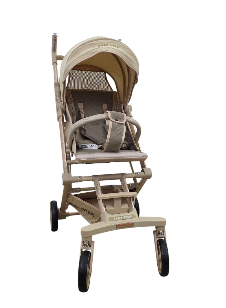 بيبي ستار عربية قابلة للطي للأطفال – دعم مثالي من الولادة حتى 36 شهرًا - Image 1