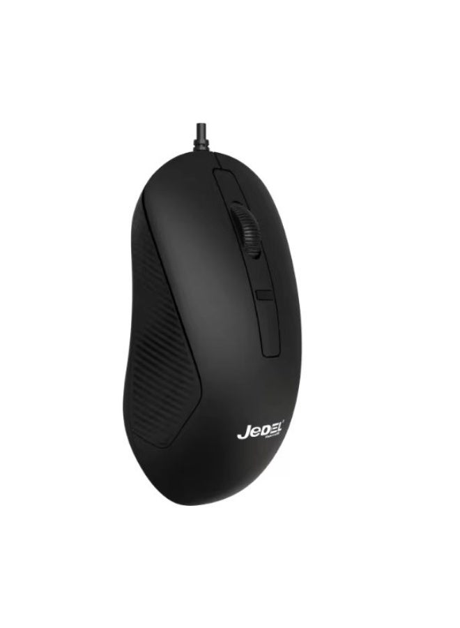 Jedel CP101 4D Wired Office Mouse 1600 DPI Business Normal Mouse Mice for Laptop Desktop - Image 4