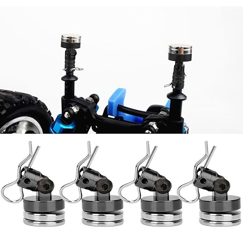 HSP Infinity Model Accessories 02010 Metal Magnetic Invisible Chassis Posts Black Strong Magnet No Drilling Required for RC Model Car Modification and Assembly Four Wheel Drive - Image 5