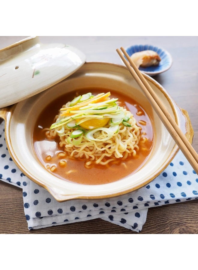 10 أزواج من عيدان تناول الطعام المصنوعة من الخيزران الطبيعي - أعواد طعام صديقة للبيئة قابلة لإعادة الاستخدام للسوشي والمعكرونة - Image 2