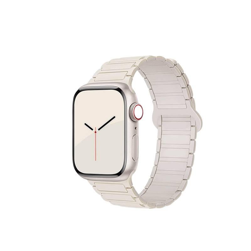 سوار ساعة ذكية باللون بنفسجي قابل للتعديل سوار رياضي من السيليكون متوافق مع Apple Watch 42/44/45/49mm بملاءمة قابلة للتعديل وحزام بديل - Image 2