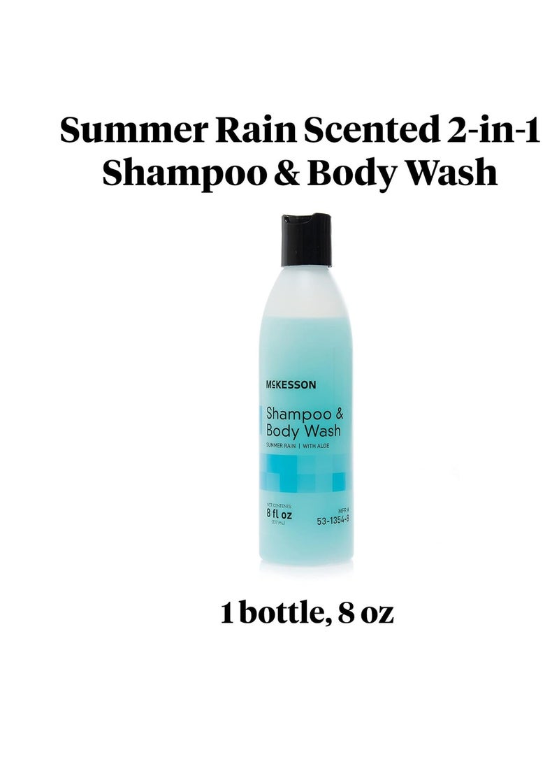 McKesson Body Wash and Shampoo with Aloe, Summer Rain Scent, 8 oz, 1 Count - pzsku/ZD348C573F70CC6F994EDZ/45/_/1740367900/a2470f45-a6e1-4941-860e-3a0be520b8cd