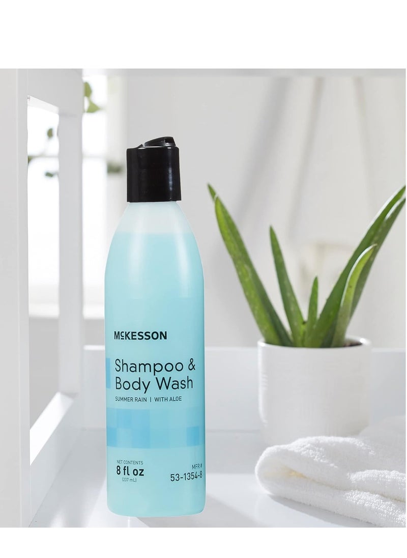 McKesson Body Wash and Shampoo with Aloe, Summer Rain Scent, 8 oz, 1 Count - pzsku/ZD348C573F70CC6F994EDZ/45/_/1740367911/b0865b7d-c977-405c-b903-de3c78ffe931