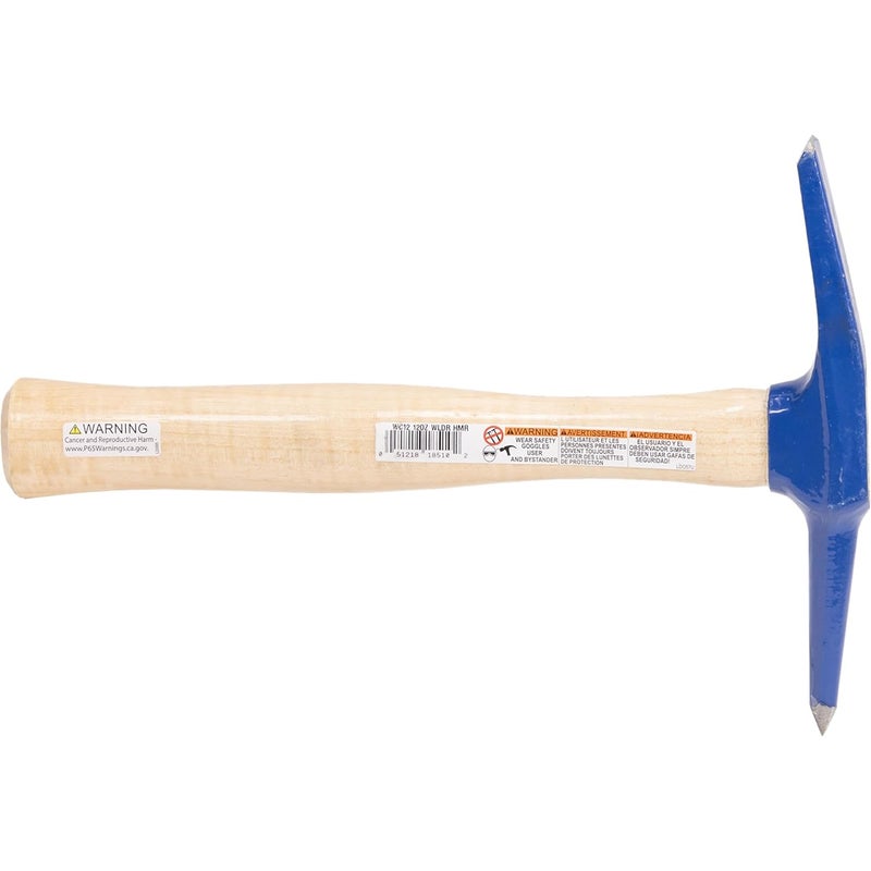 Vaughan Chipping Welding Hammer, 12 Ounce, Made in the USA, WC12, VN18510 - Image 3