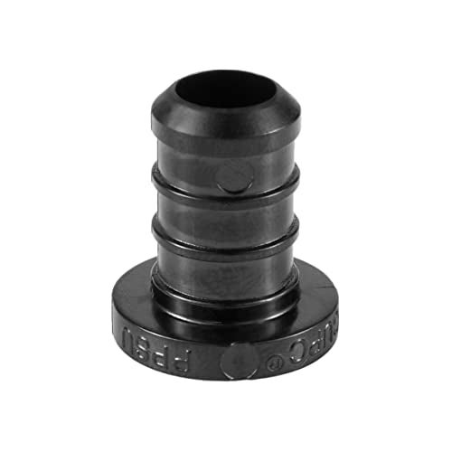 EFIELD 25-Pack EFIELD Pex Fittings Poly PPSU Barb Crimp 3/4-inch Plug (End Cap), ASTM F2159,(PPSU1807042) - Image 2