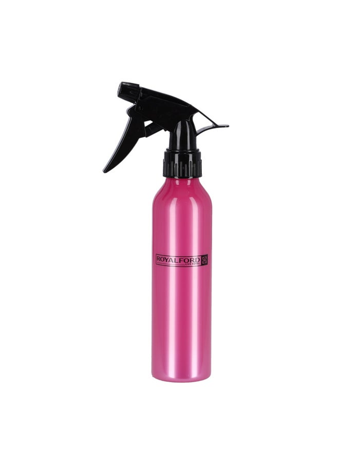 Royalford Aluminized Plastic Spray Bottle Pink 250ml - Image 1
