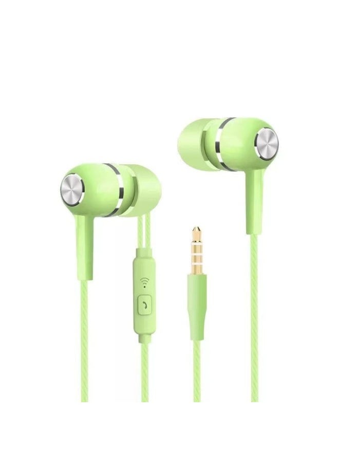 Generic - The Wire-controlled Universal In-ear Gaming Headset With Microphone And Bass Is Suitable For Apple/Android/Huawei-Color:Thread Line ] - Image 1