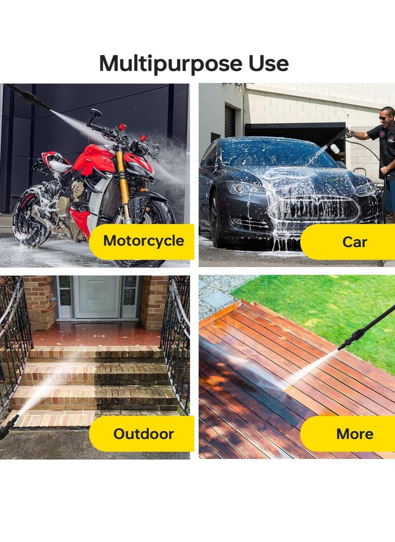 Electric Pressure Washer,2900-PSI,for Cars,Garden, Yard, Fence, Driveway